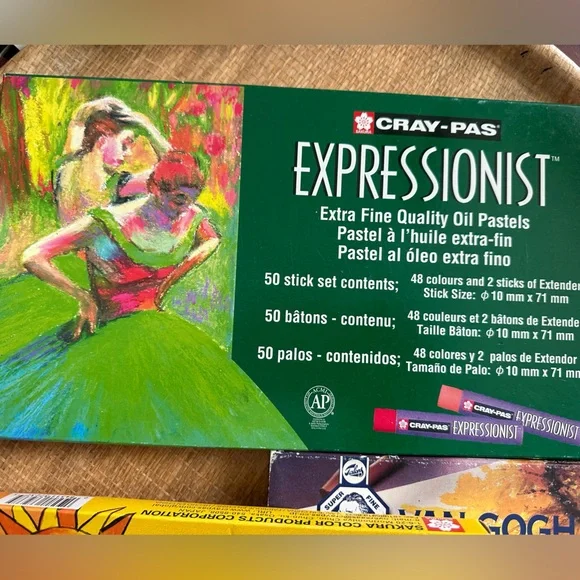Expressionist and Van Gogh Oil Pastels Set - set of 3 boxes - Picture 2 of 10